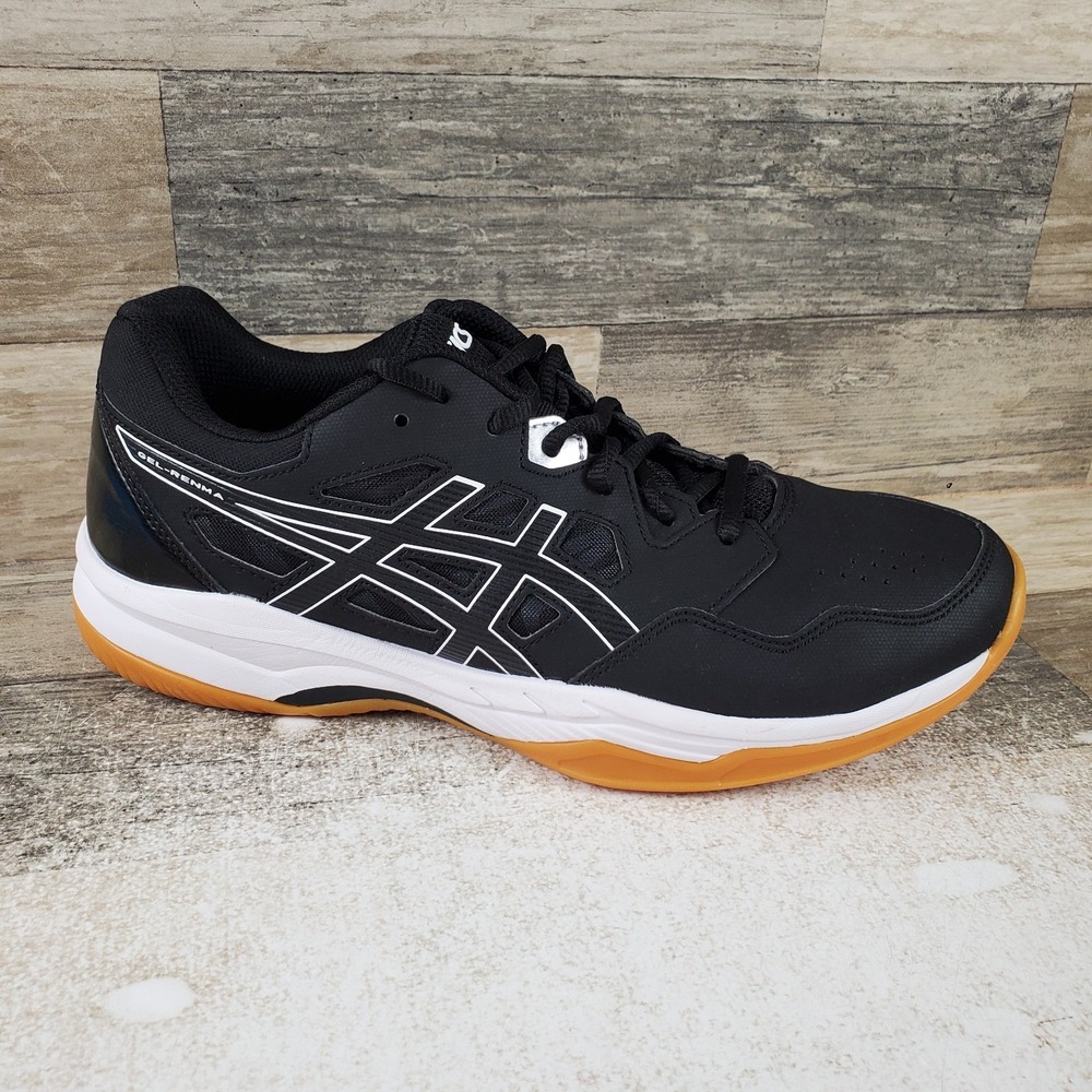 ASICS Gel-Renma Mens Shoes Sz 8 Running Athletic Black White Medium Sneakers